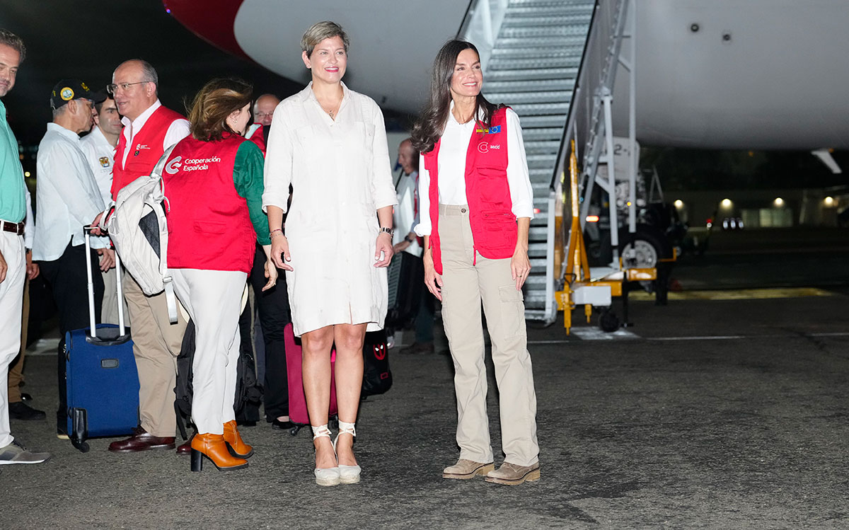 La Reina Letizia ya está en Colombia: la hoja de ruta de su viaje de cooperación