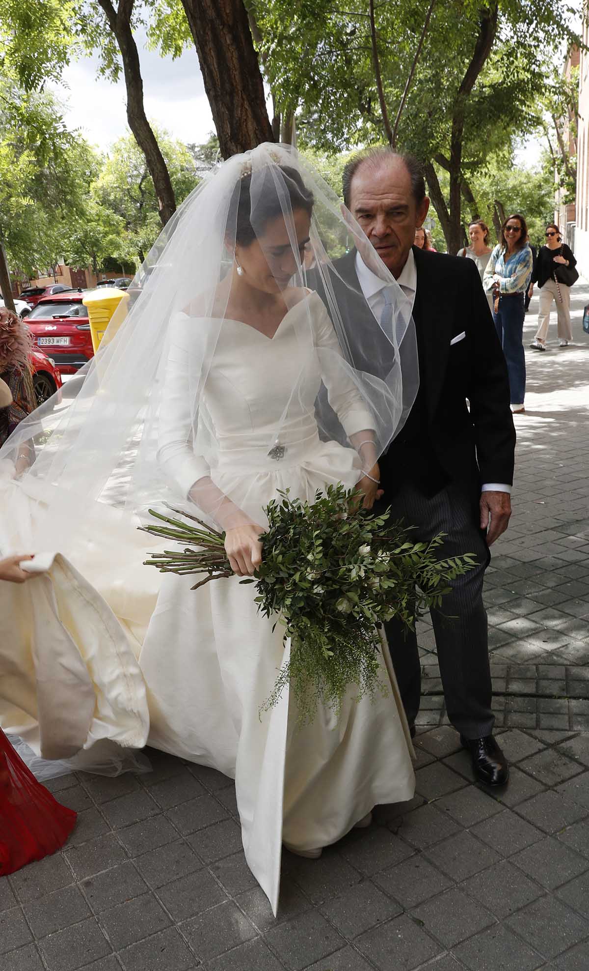 during the wedding Ricardo Gomez Acebo y Botin and Monica Remartinez y San Pedro in Colmenar Viejo (Madrid) on Saturday, 10 June 2023.