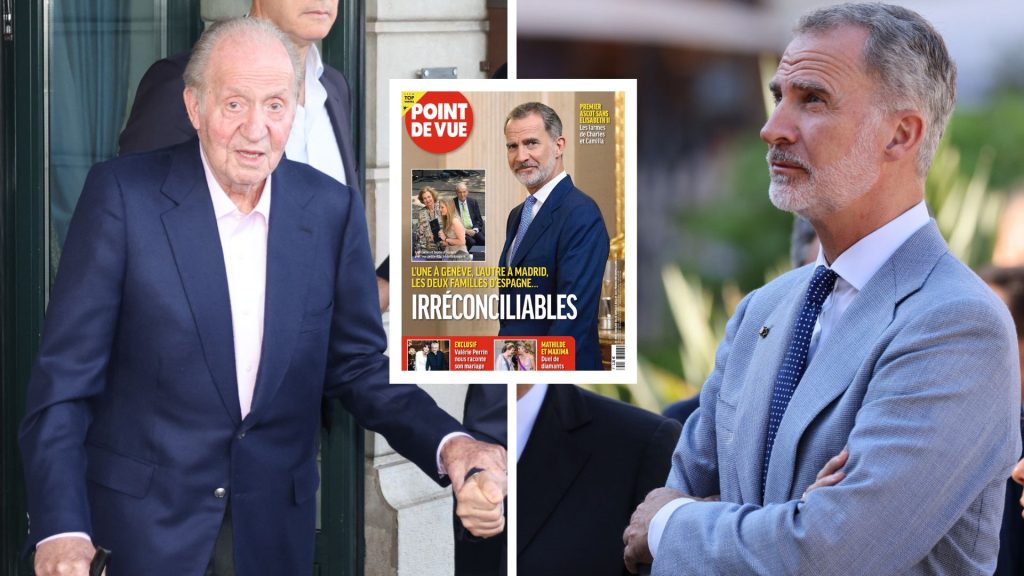 Los reyes Juan Carlos y Felipe, “irreconciliables” según la prensa francesa