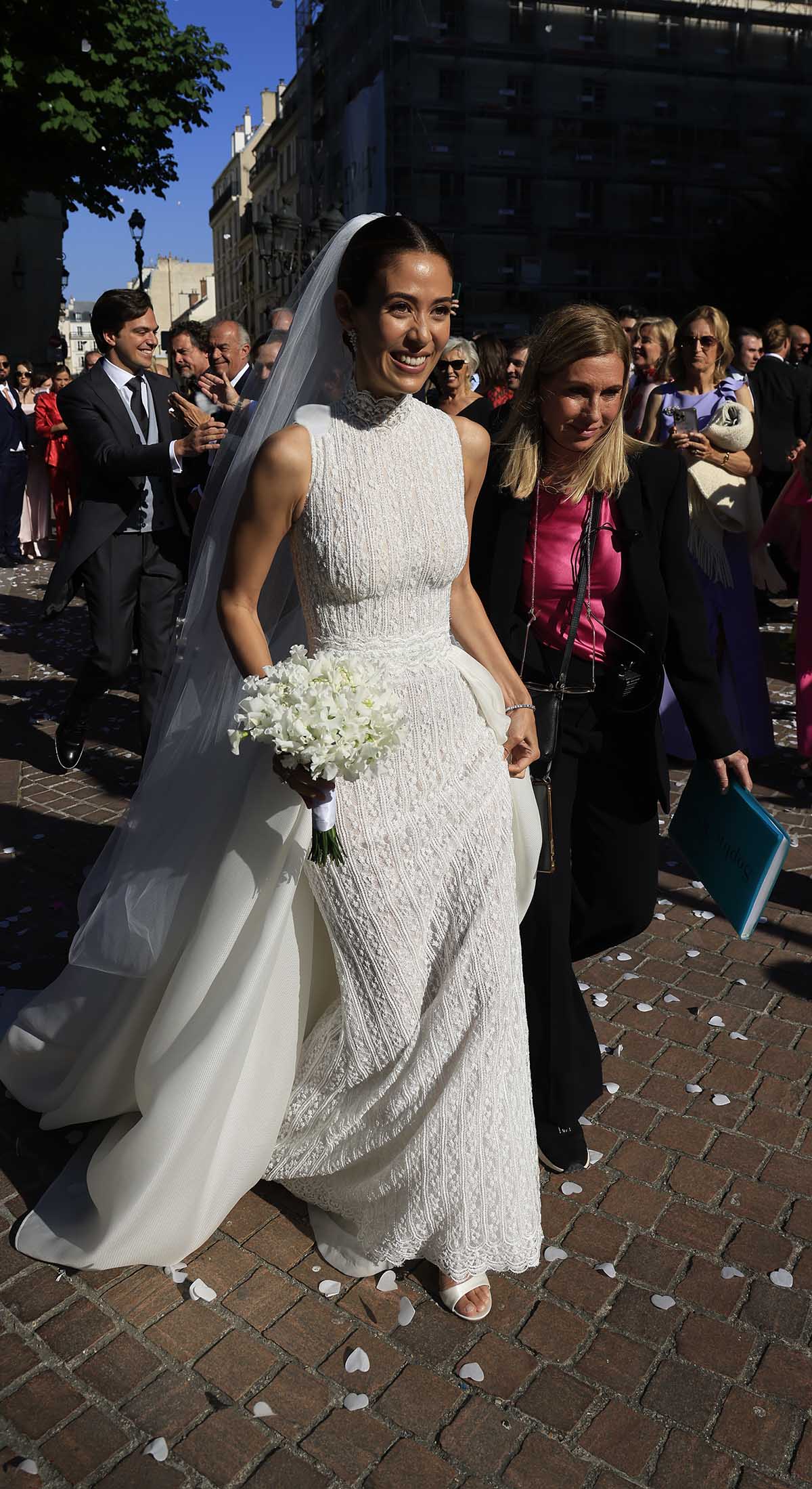 during wedding of Daniel Clara Anne Marie Colling in Paris on Saturday, 3 June 2023.