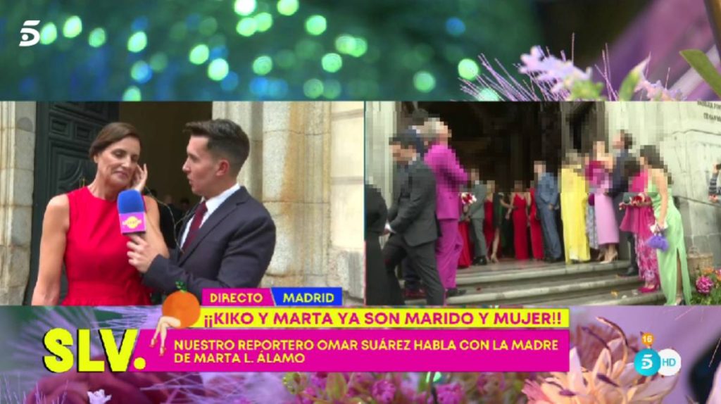 Rosa, suegra de Kiko Matamoros, se pronuncia tras la boda de su hija: "Estoy muy feliz por ellos"