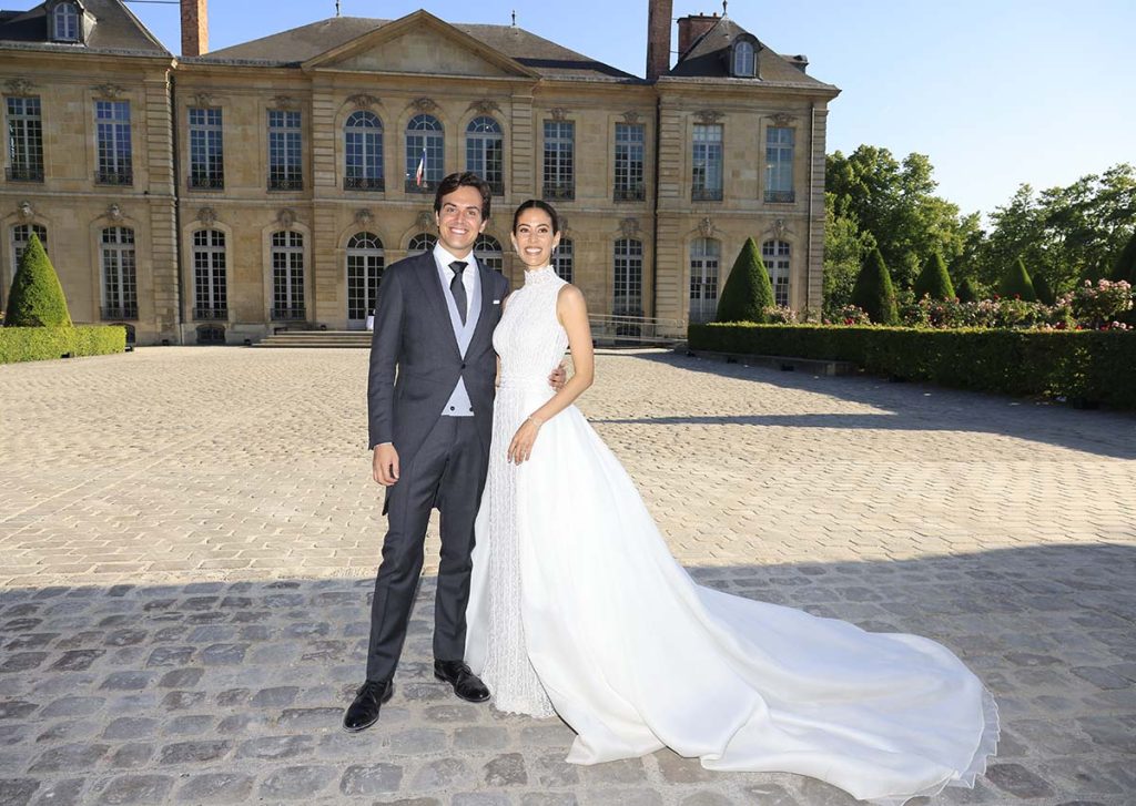 during wedding of Daniel Clara Anne Marie Colling in Paris on Saturday, 3 June 2023.