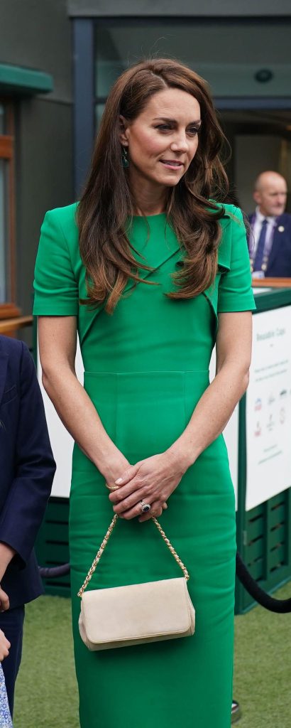 Kate Middleton vestido verde Wimbledon