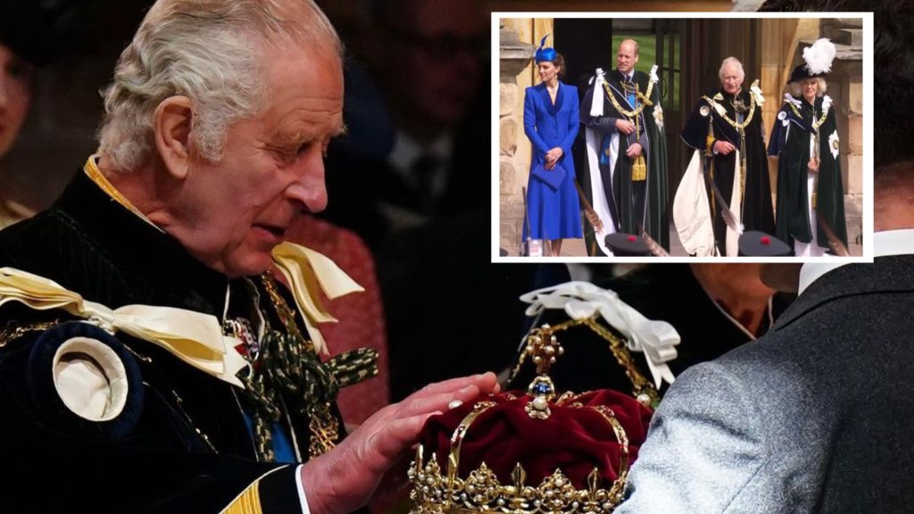 El rey Carlos III, coronado en Escocia 'sin corona'... y sin el Príncipe Harry