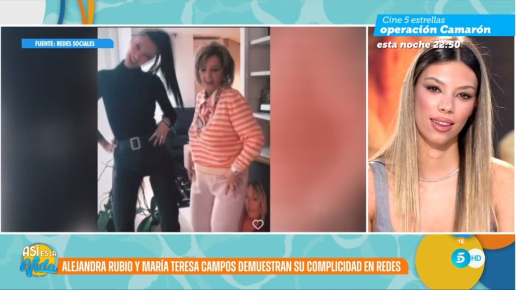 Alejandra Rubio recuerda a su abuela