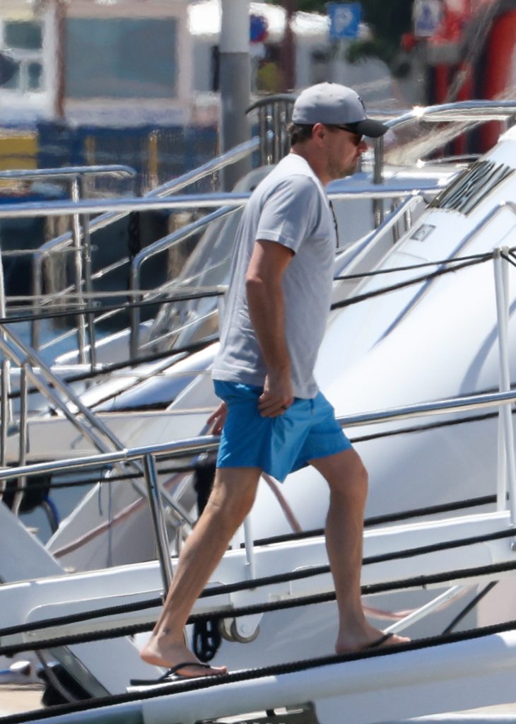 DiCaprio en Ibiza.