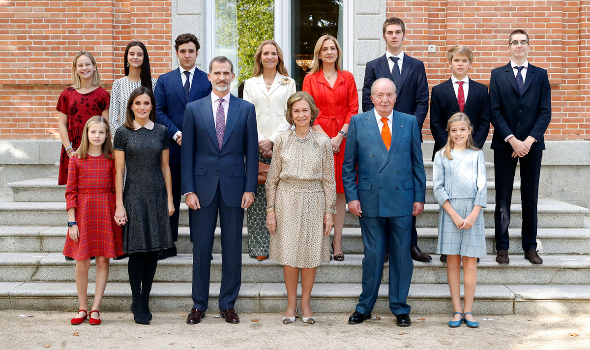 Familia Real española juntos