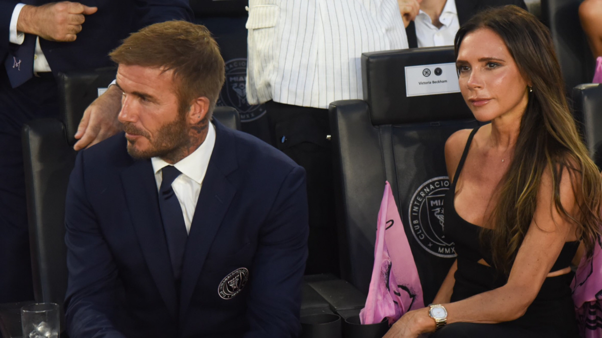 David Beckham y su mujer Victoria Beckham