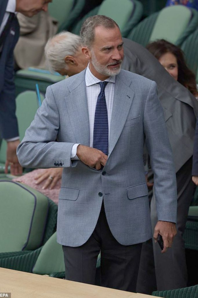 Rey Felipe VI Winbledon