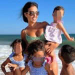 Georgina Rodríguez disfruta de una jornada de playa en familia