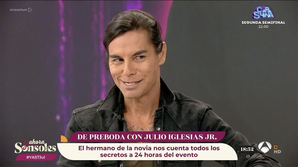 Julio José Iglesias en 'Y ahora Sonsoles'.