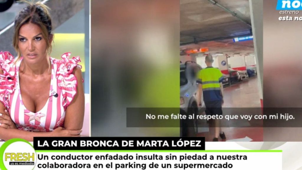 Vídeo de la agresión que ha sufrido Marta López delante de sus hijos. 