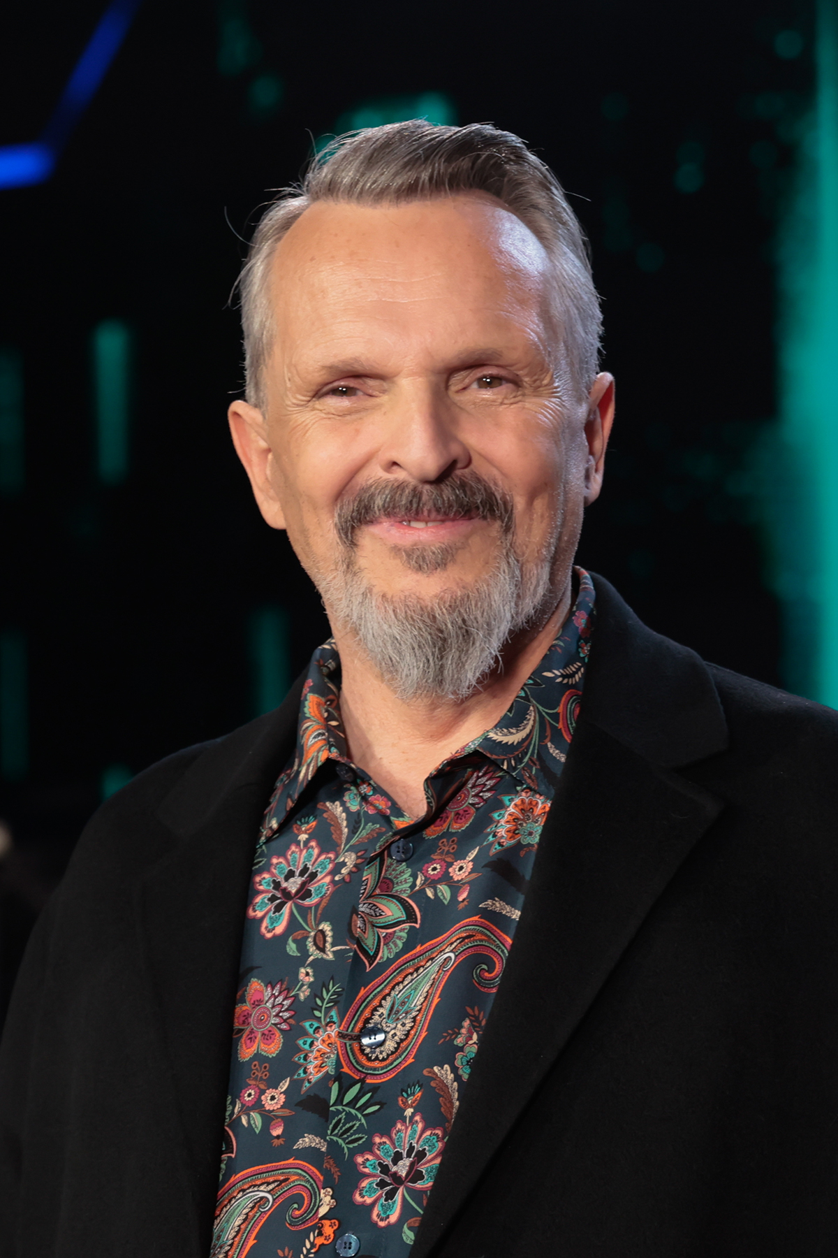 Miguel Bosé en un photocall.