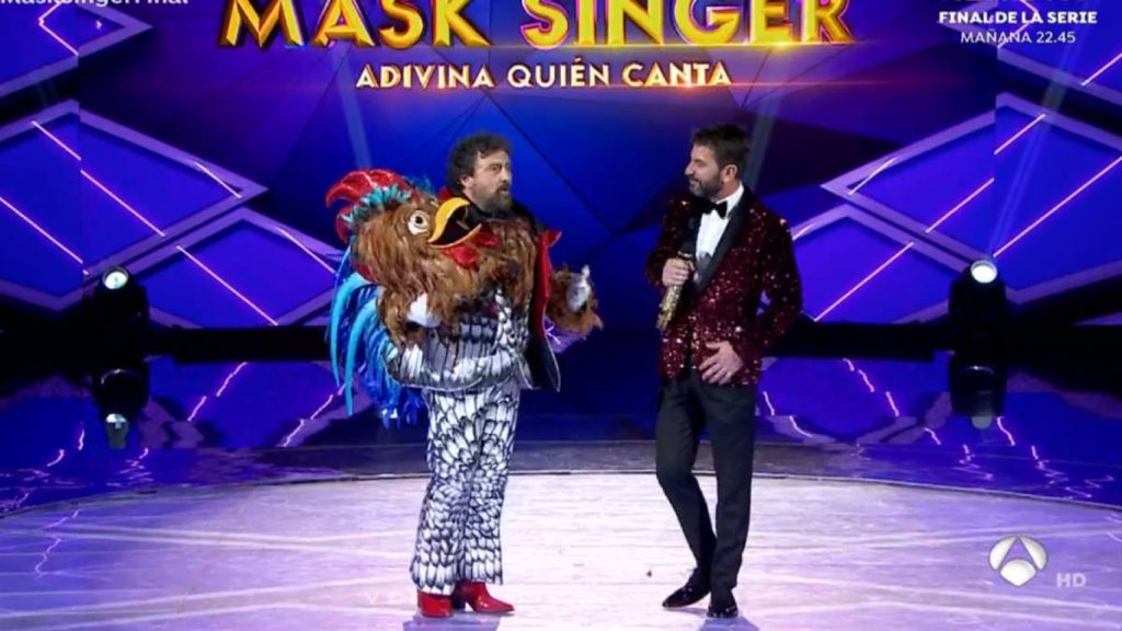 Paco Tous, gallo en 'Mask Singer'