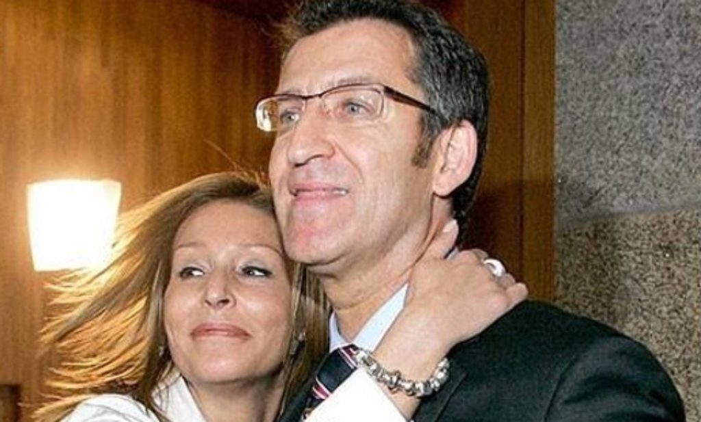 Alberto Núñez Feijóo y Carmen 'Chinny' Gámir'.