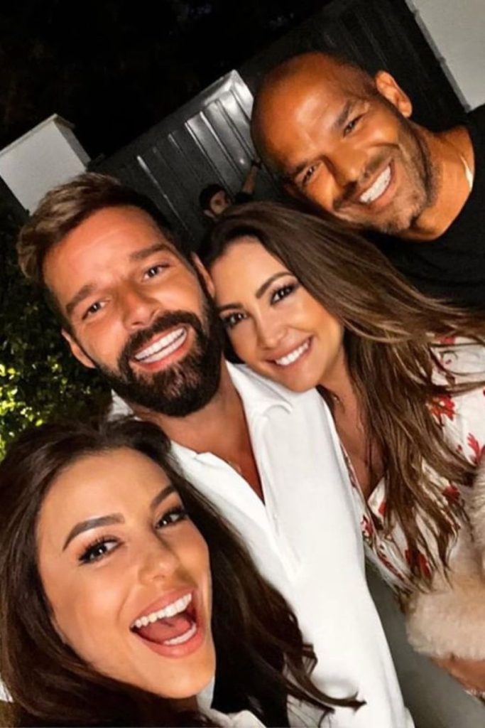 Ricky Martin en Marbella con Eva Longoria