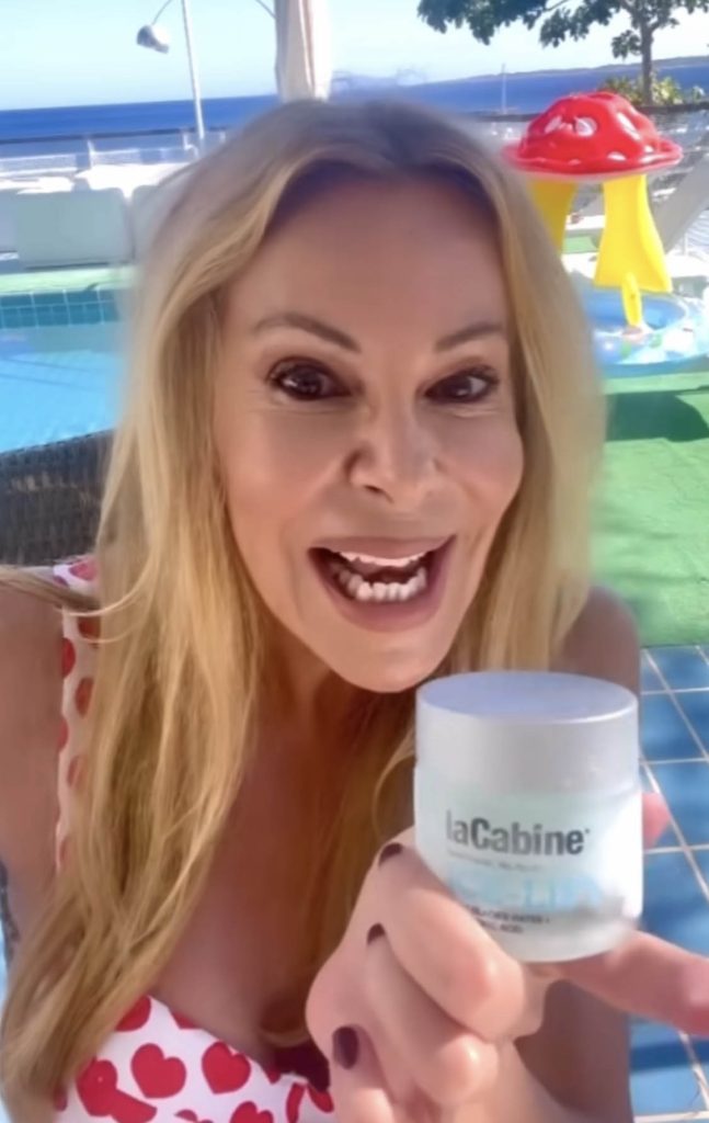Ana Obregón skin icing rutina facial frío