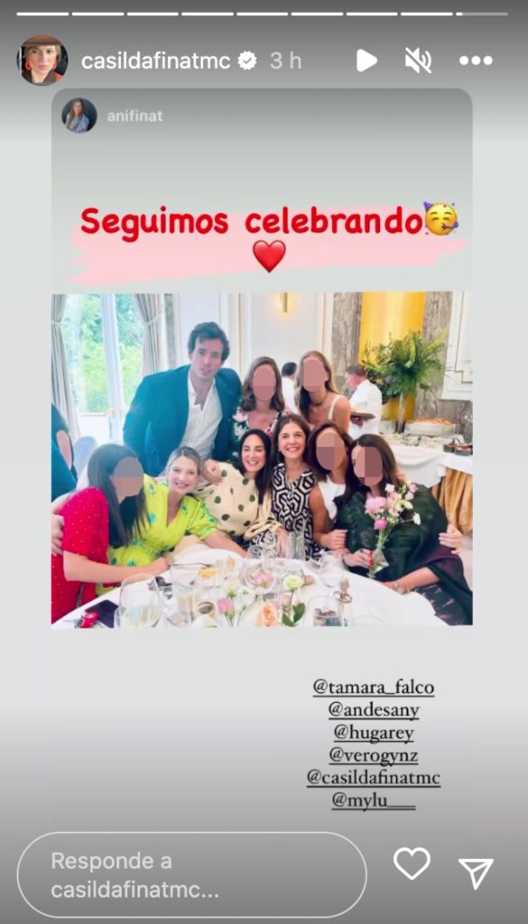 Tamara Falcó e Íñigo Onieva tras su boda