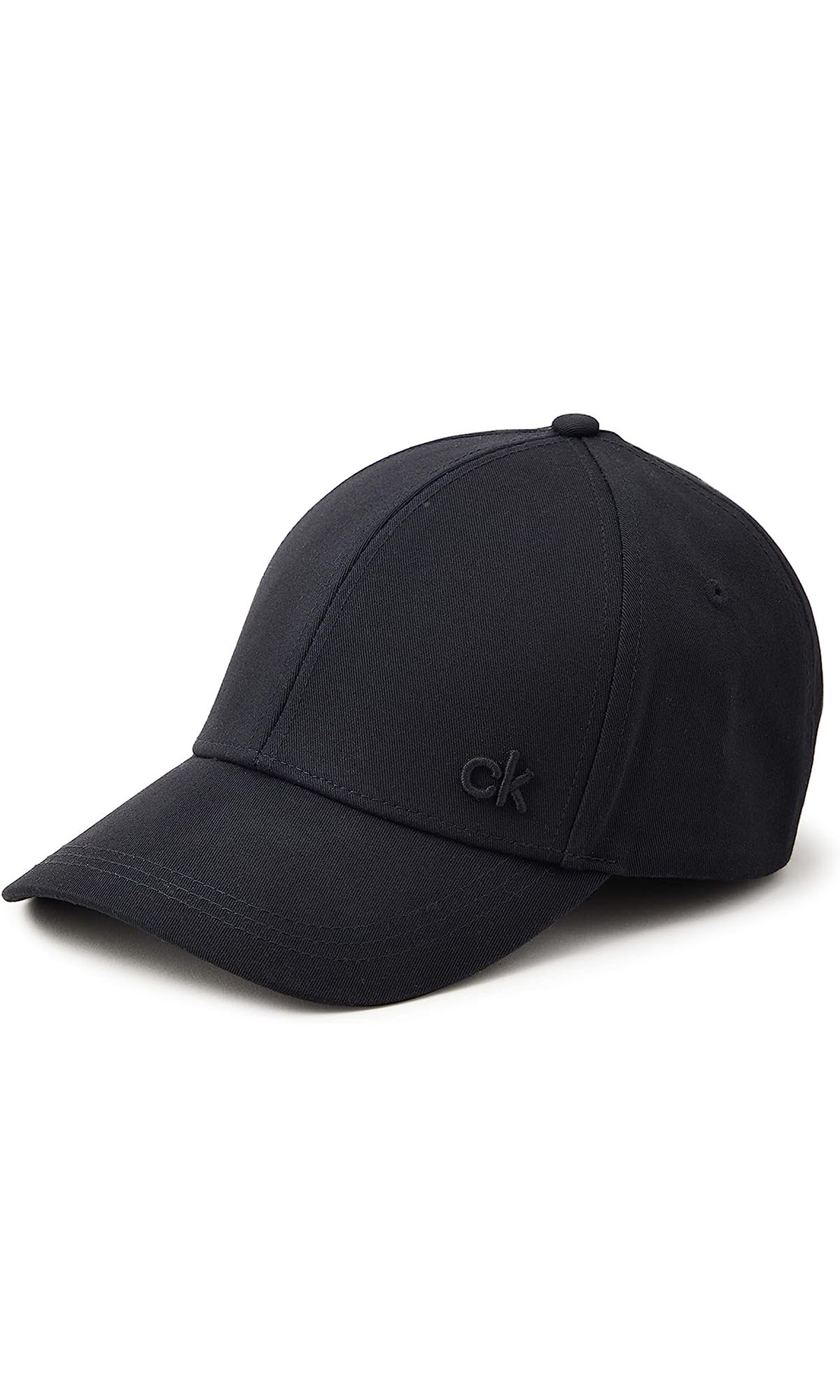 gorra de calvin klein en negro con el logo bordado que arrasa entre las gorras de mujer