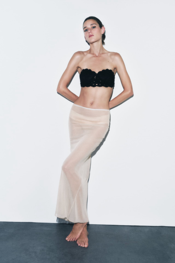 Zara trae la falda ideal para eventos especiales o para llevar en una noche de fiesta