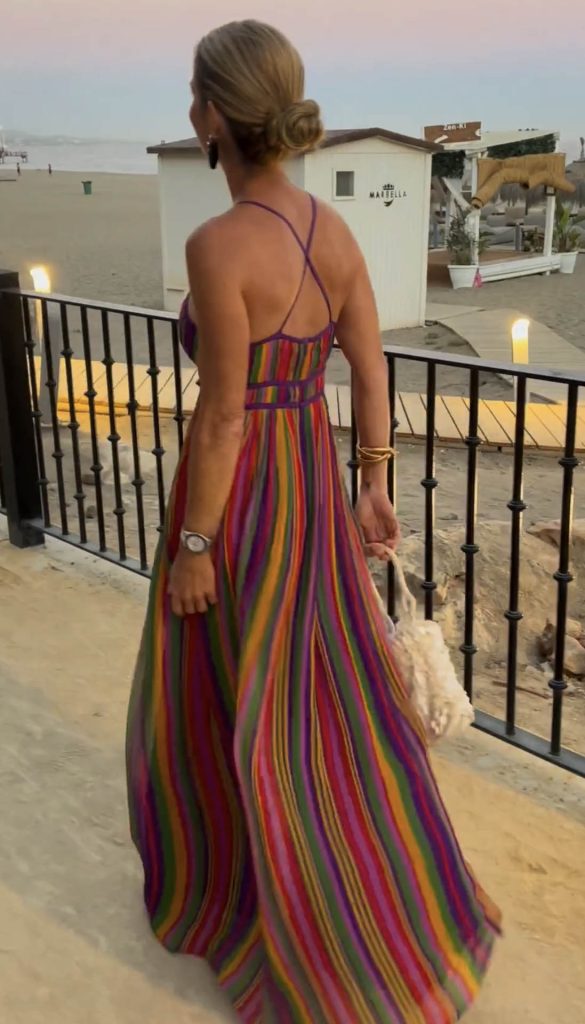 Amelia Bono vestido multicolor verano