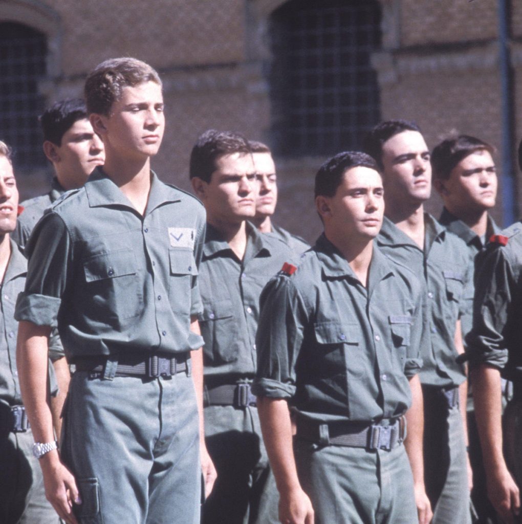 el rey felipe en la academia militar de zaragoza