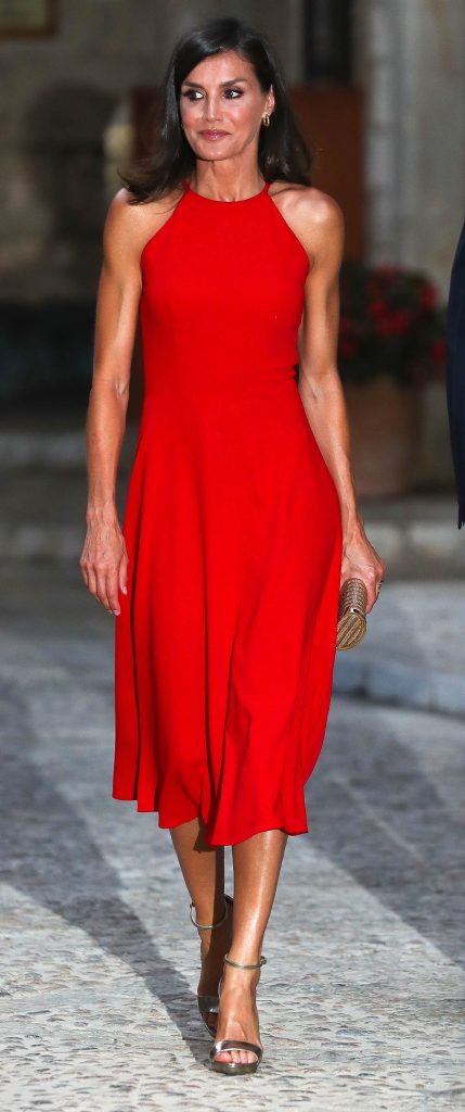 los looks de letizia en la recepción de mallorca