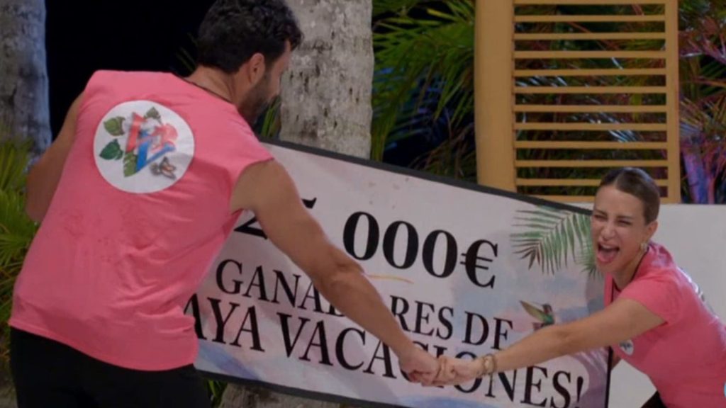 Cristina Porta y Jorge López, ganadores de la primera edición de 'Vaya Vacaciones'