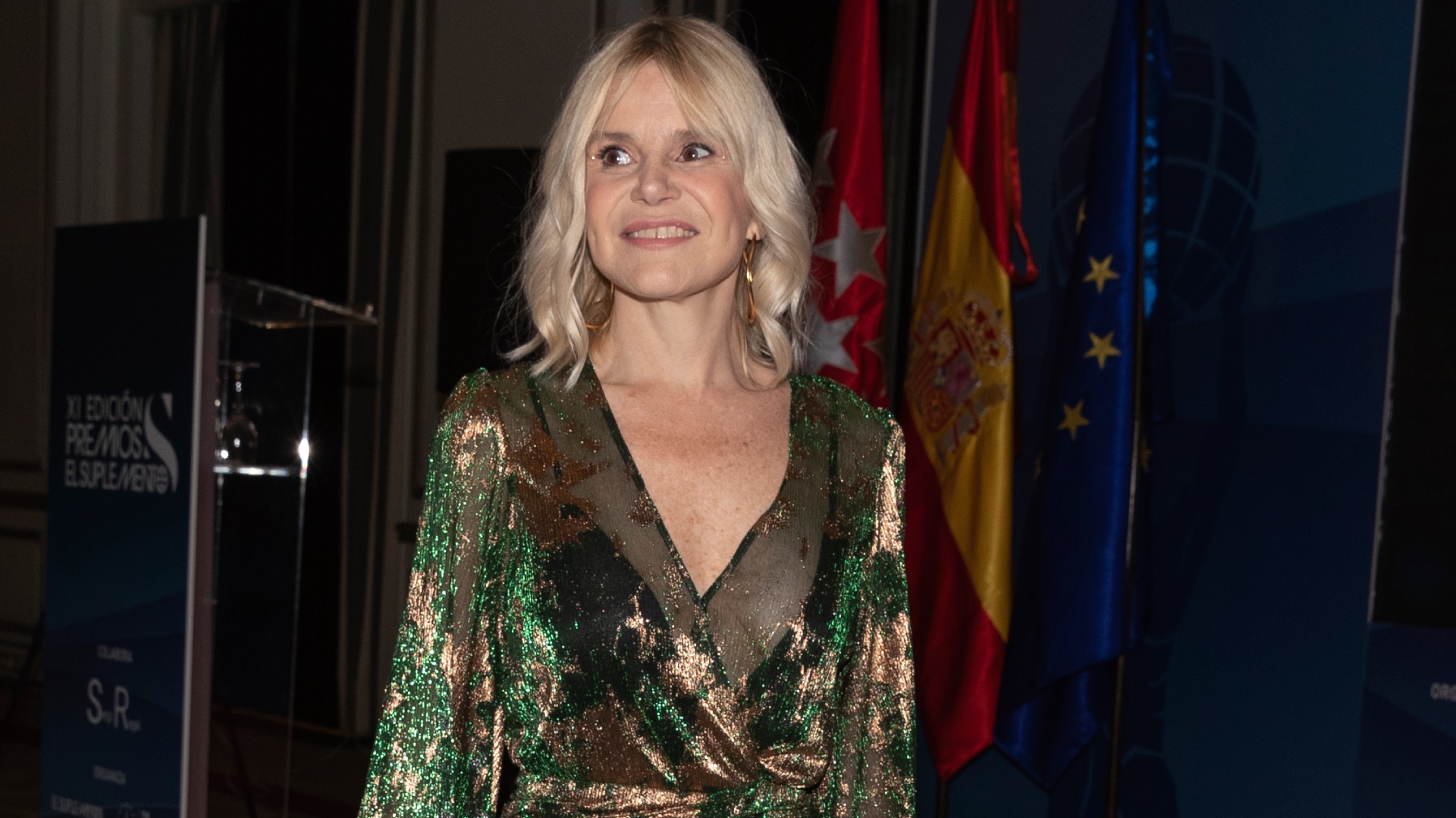 Eugenia Martínez de Irujo vestido Paisley años 70s