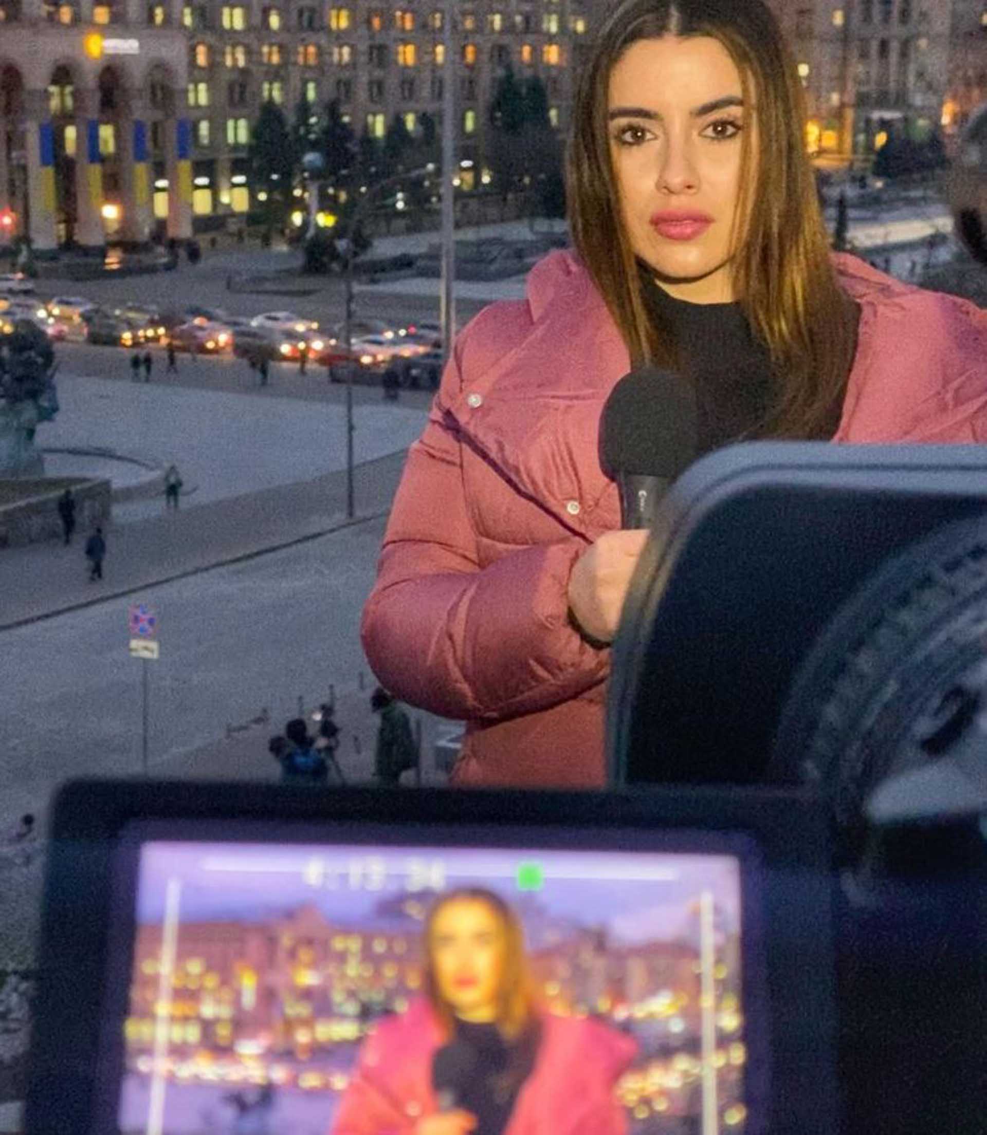 Sol Malacauso fue reportera de guerra en Ucrania