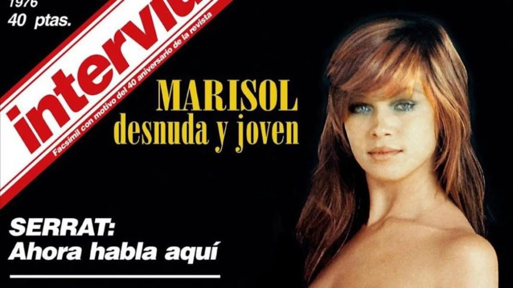 Marisol desnuda en la portada de Interviú
