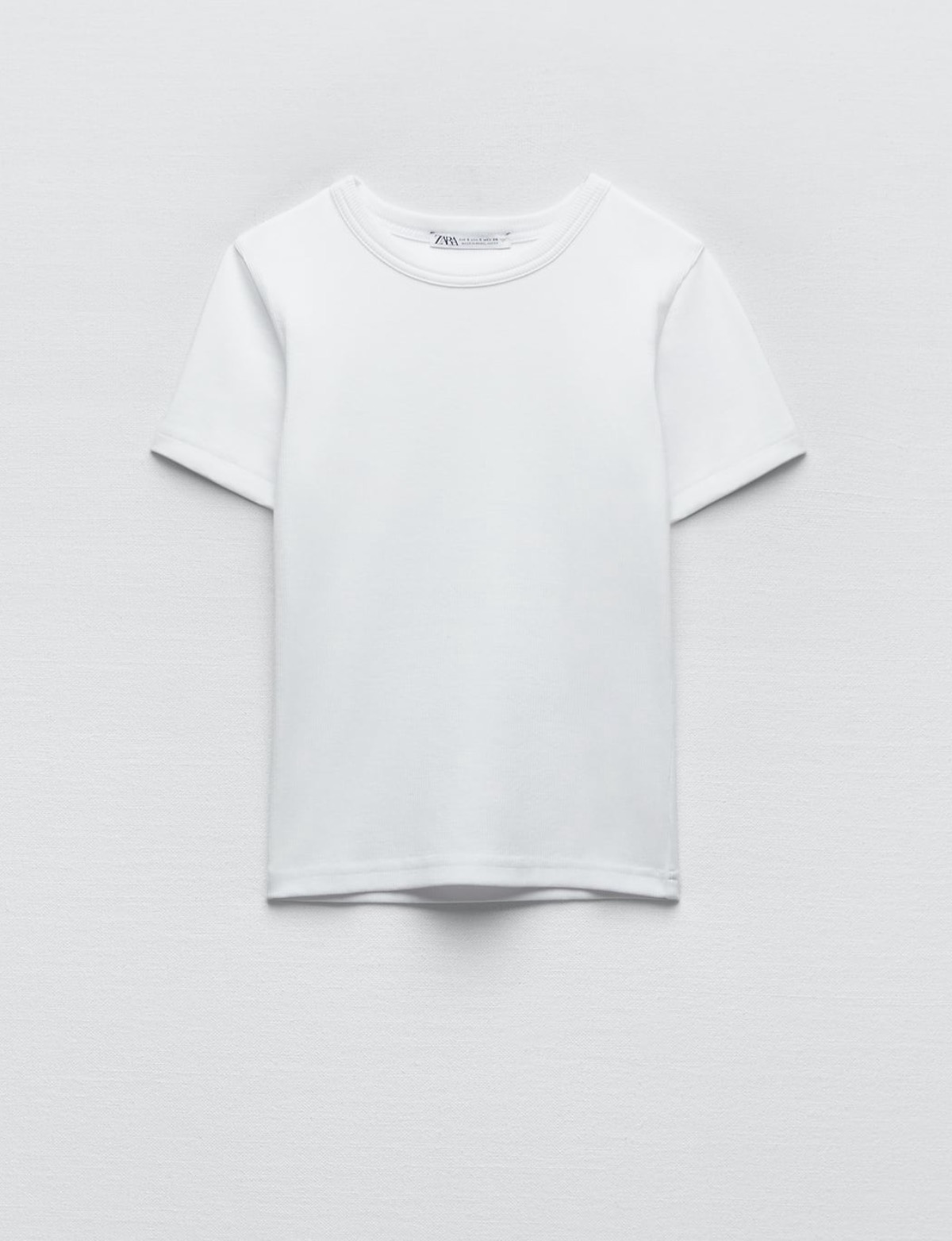 Camiseta Rib de Zara