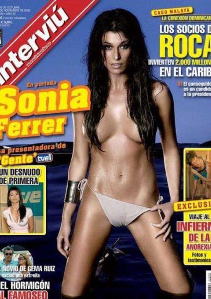 Sonia Ferrer y su portada de 2007