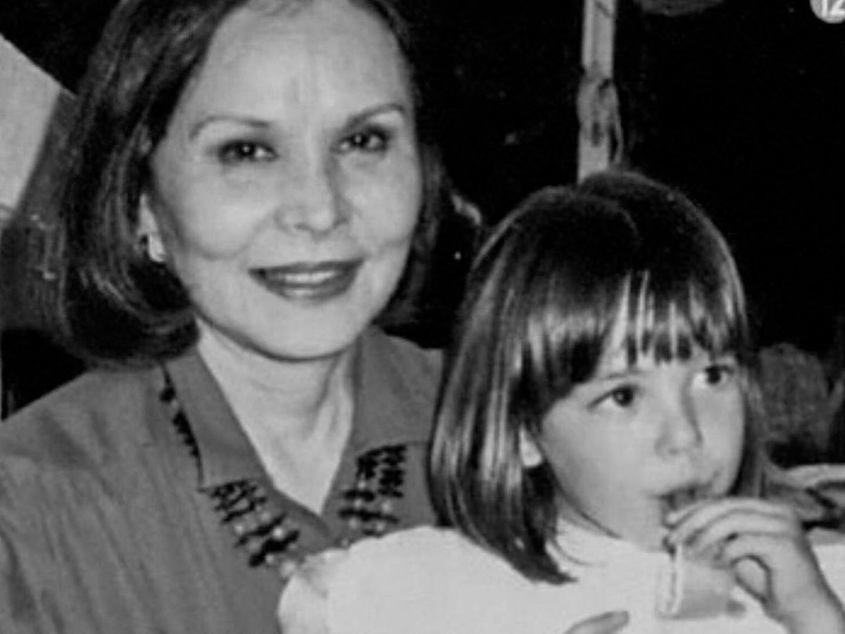 Tamara Falcó con su abuela Beba