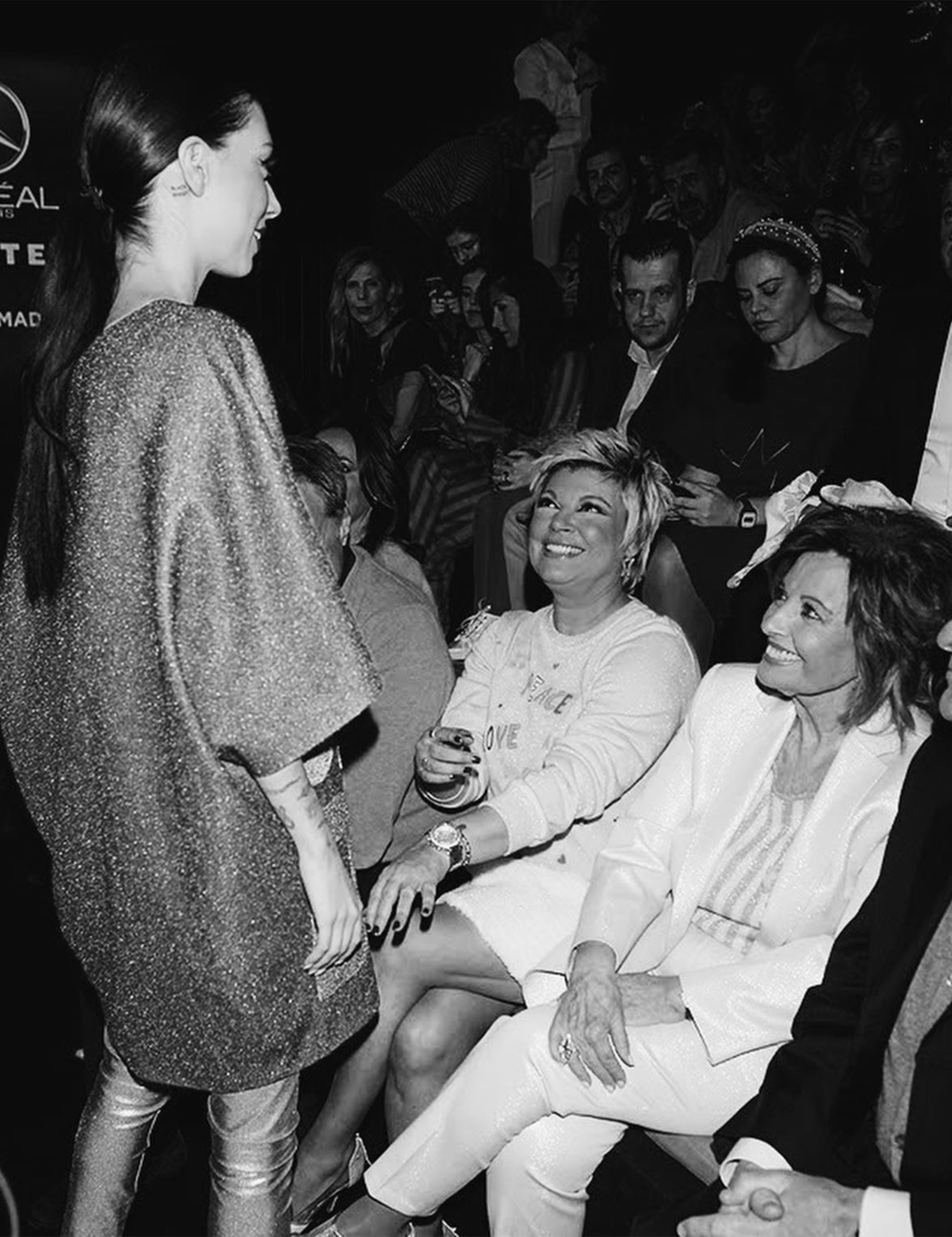 Alejandra Rubio, María Teresa Campos y Terelu Campos en un evento.