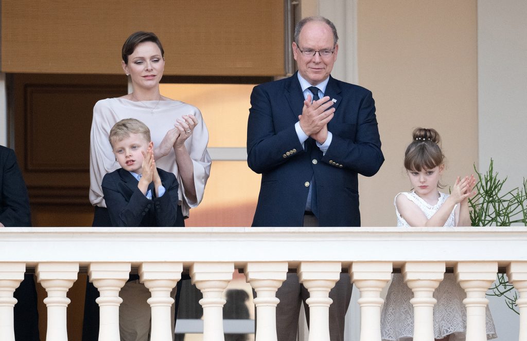 La Familia Real de Mónaco al completo.