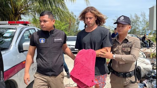 Daniel Sancho arrestado en Tailandia