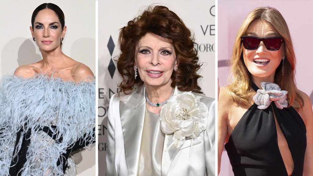 ¡Arde Venecia! De Sophia Loren a Carla Bruni, los mejores estilismos del fin de semana