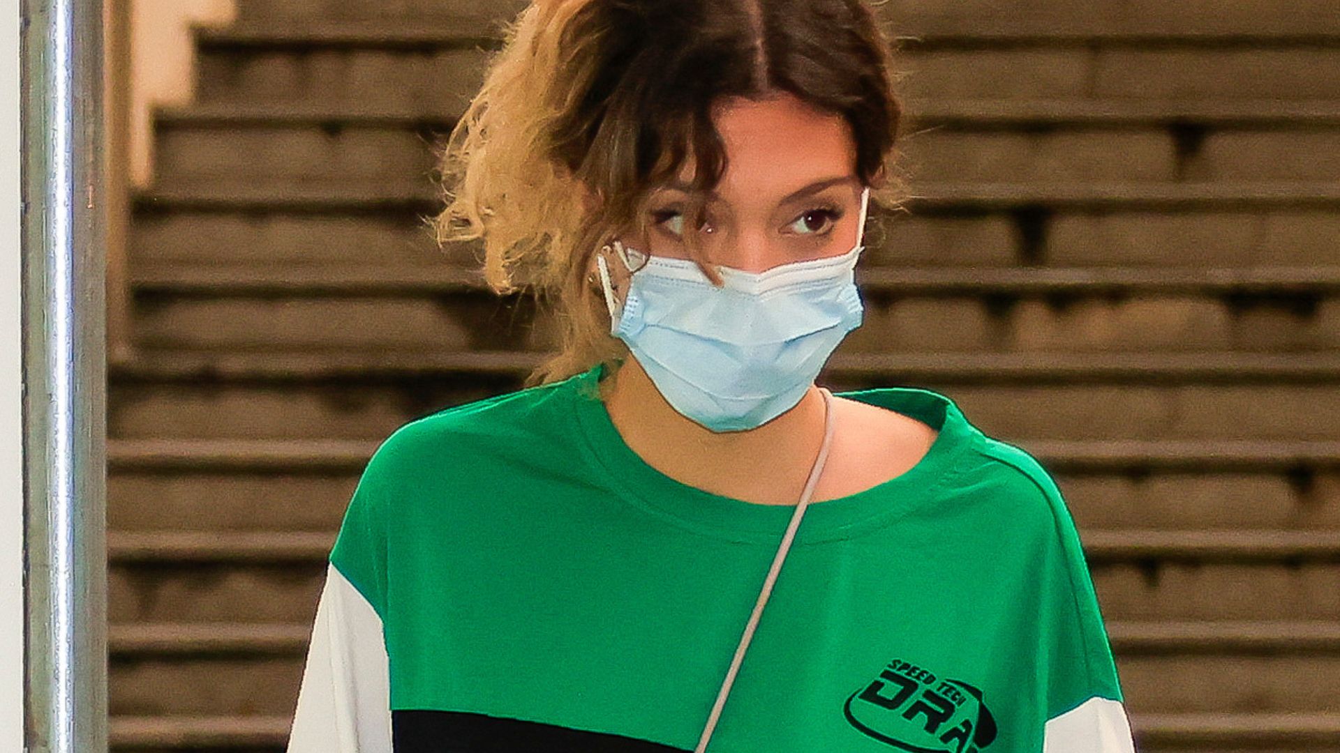 Alejandra Rubio llega al hospital para ver a María Teresa Campos.