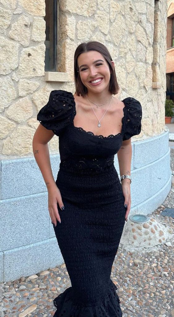 Alba Díaz vestido madre