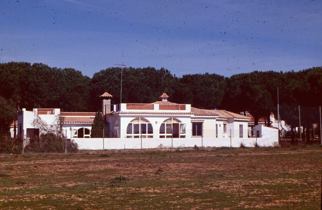 La casa de María Jiménez en Chiclana de la Frontera.