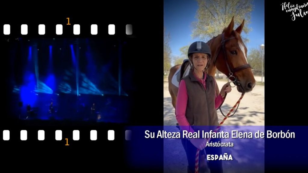 El vídeo completo en el que la Infanta Elena y 465 personalidades felicitan a Julio Iglesias por su 80 cumpleaños