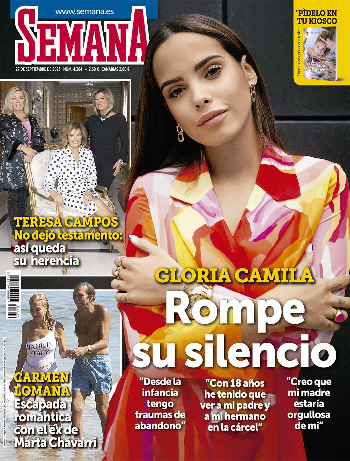 Gloria Camila en la revista SEMANA