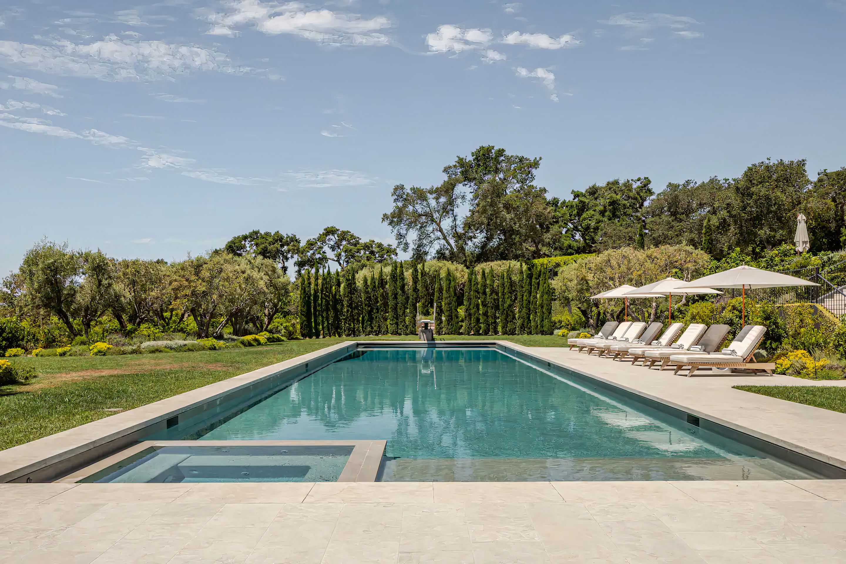 La piscina de la casa de Gwyneth Paltrow
