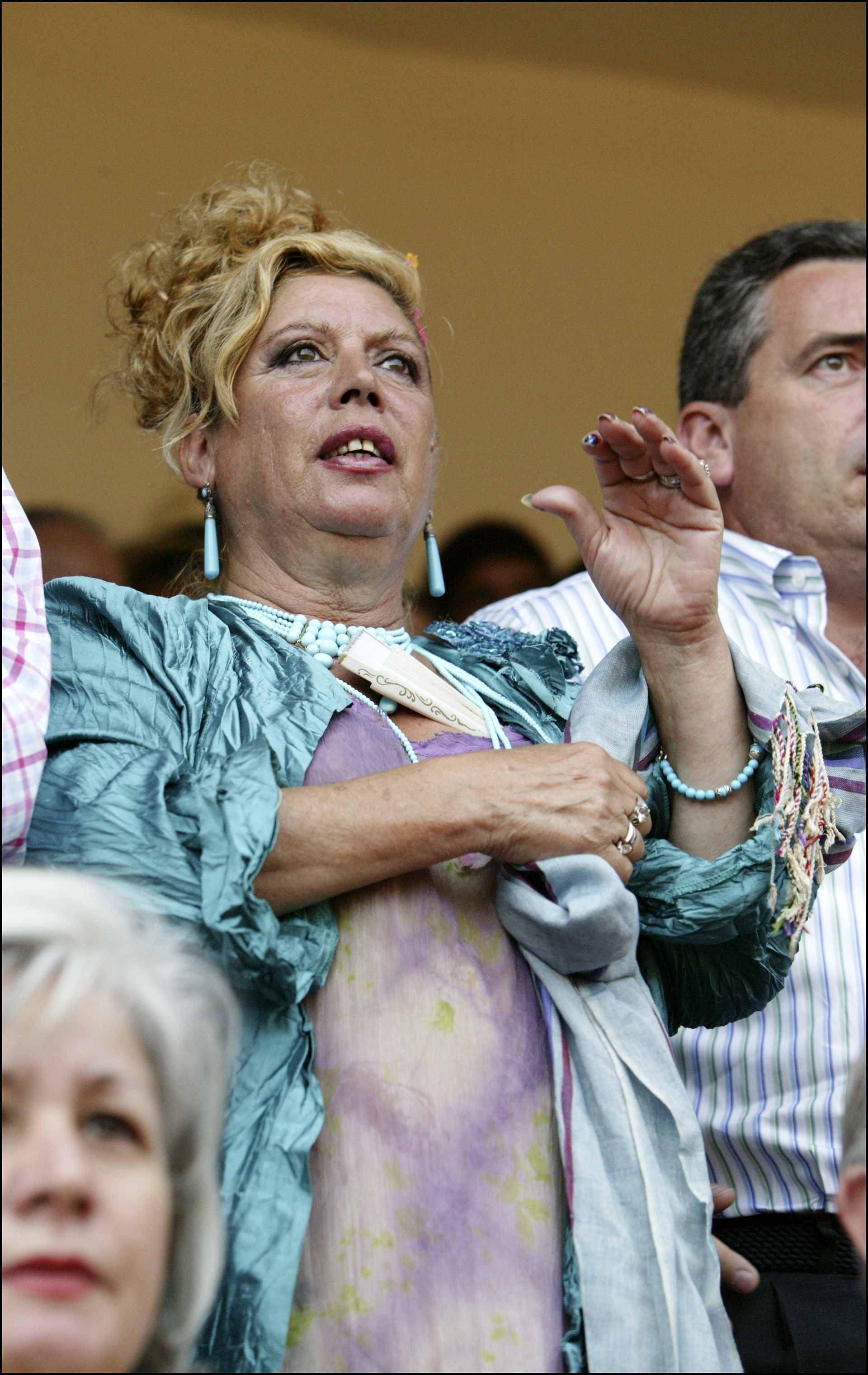 María Jiménez en la corrida Goyesca.