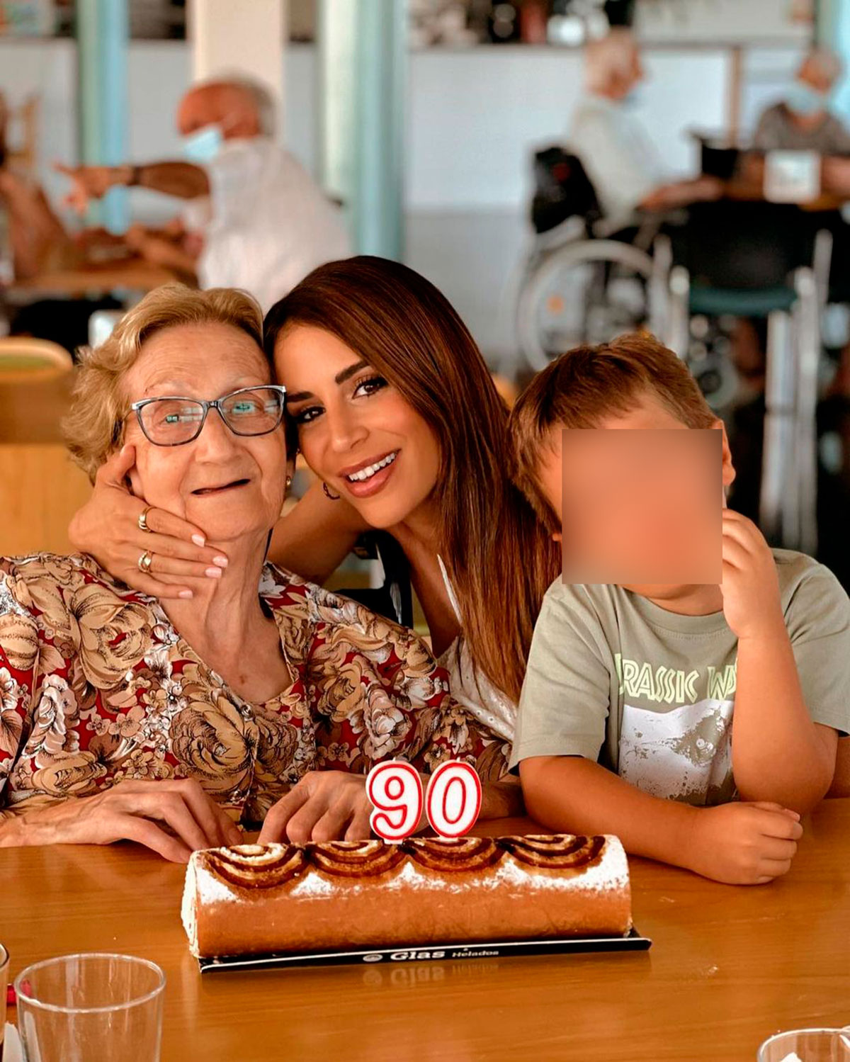 Cristina Porta se despide de su abuela