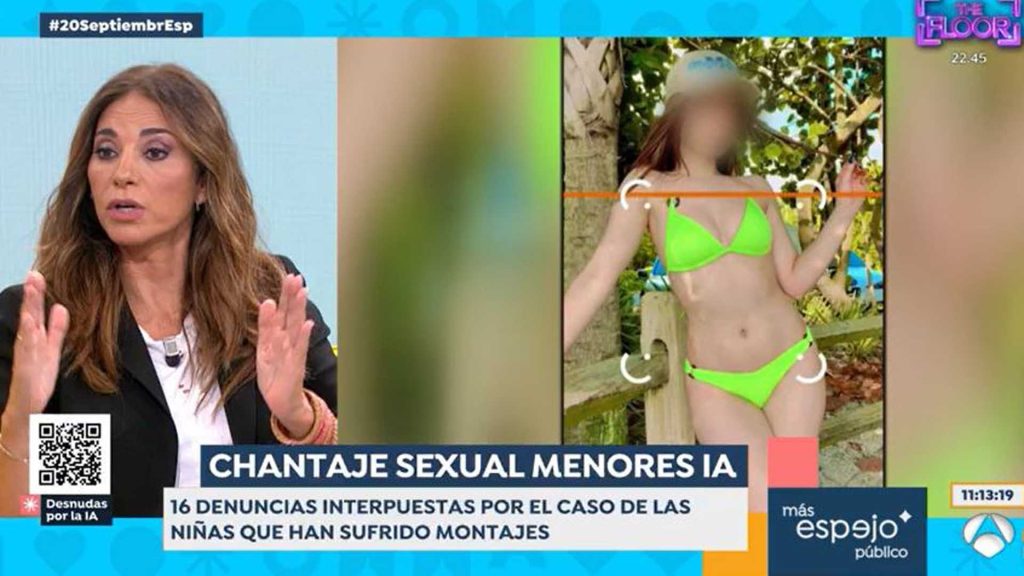 Mariló Montero ha defendido a Susanna Griso en televisión. En la imagen habla de la Inteligencia Artificial y sus peligros