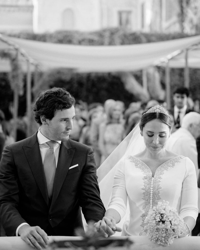 Tamara Falcó, el día de su boda con Íñigo Onieva