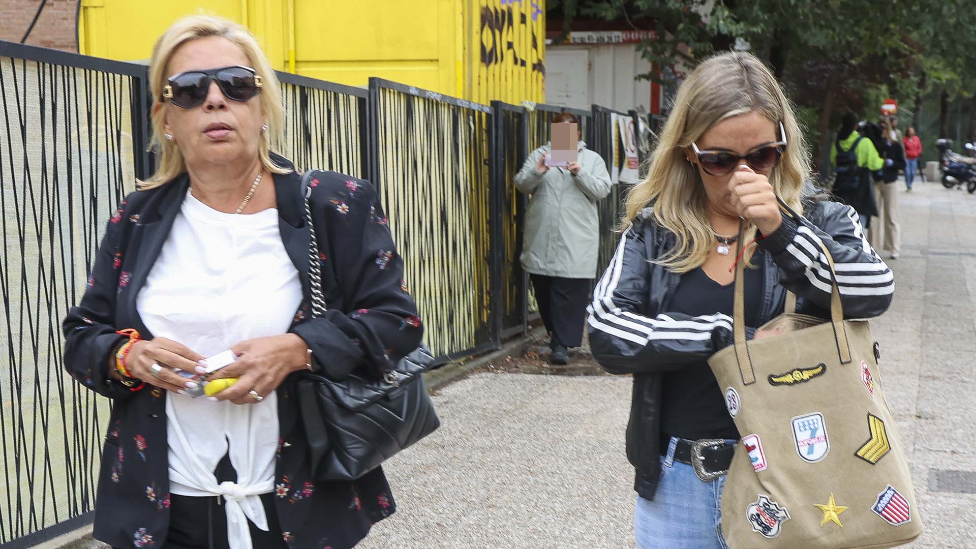 Carmen Borrego y su hija, Rosa Almoguera