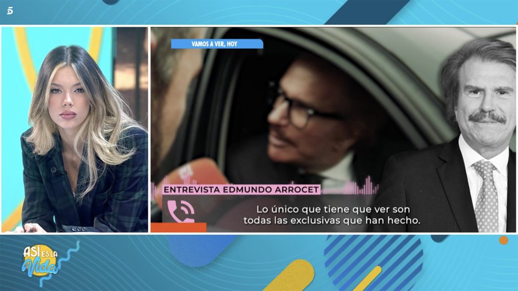 Alejandra Rubio en 'Así es la vida'. 